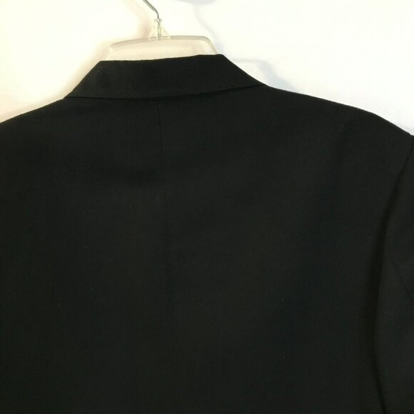Unknown Brand Youth 3-Button Blazer Fully Lined Sz 20 Regular in Black - Picture 8 of 15